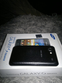 Black Samsung Galaxy S Advance I9070