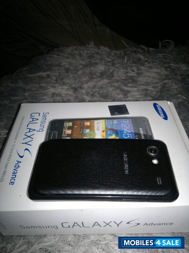 Black Samsung Galaxy S Advance I9070