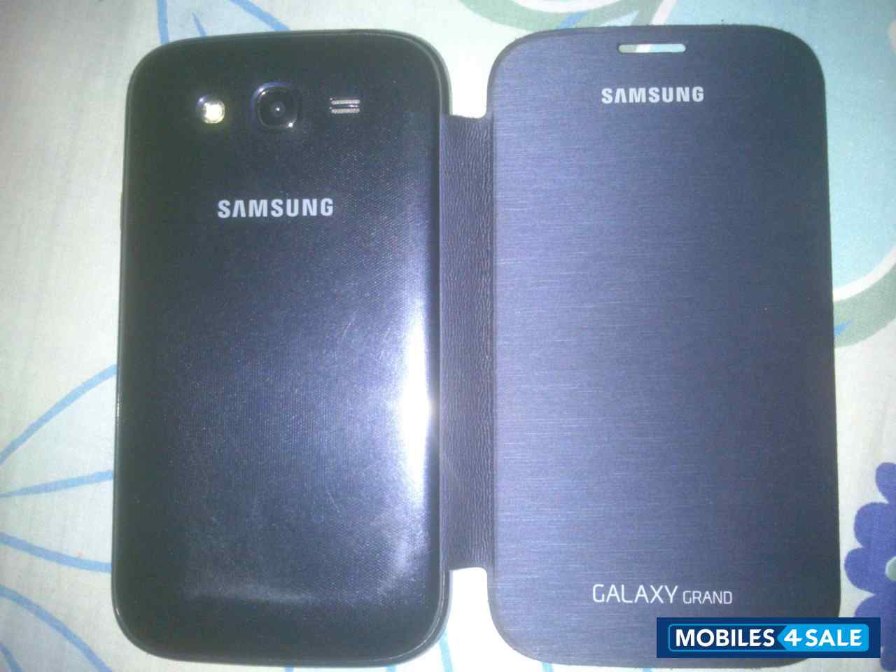 Blue Samsung Galaxy Grand GT-I9082