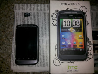 Black HTC Wildfire S