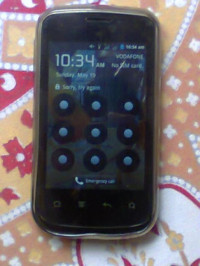 Gray Black Micromax A25