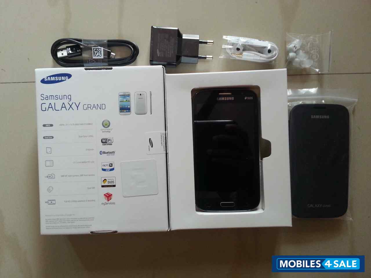 Metallic Blue Samsung Galaxy Grand GT-I9082