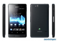 Black Sony Xperia go