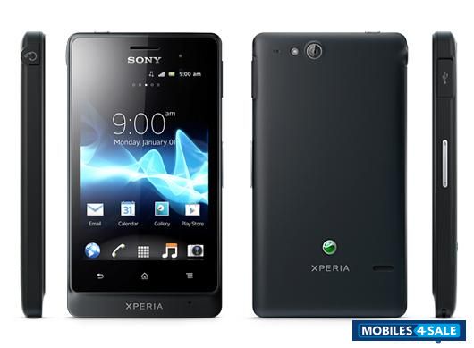 Black Sony Xperia go