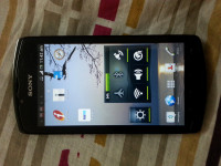 Black Sony Xperia neo L