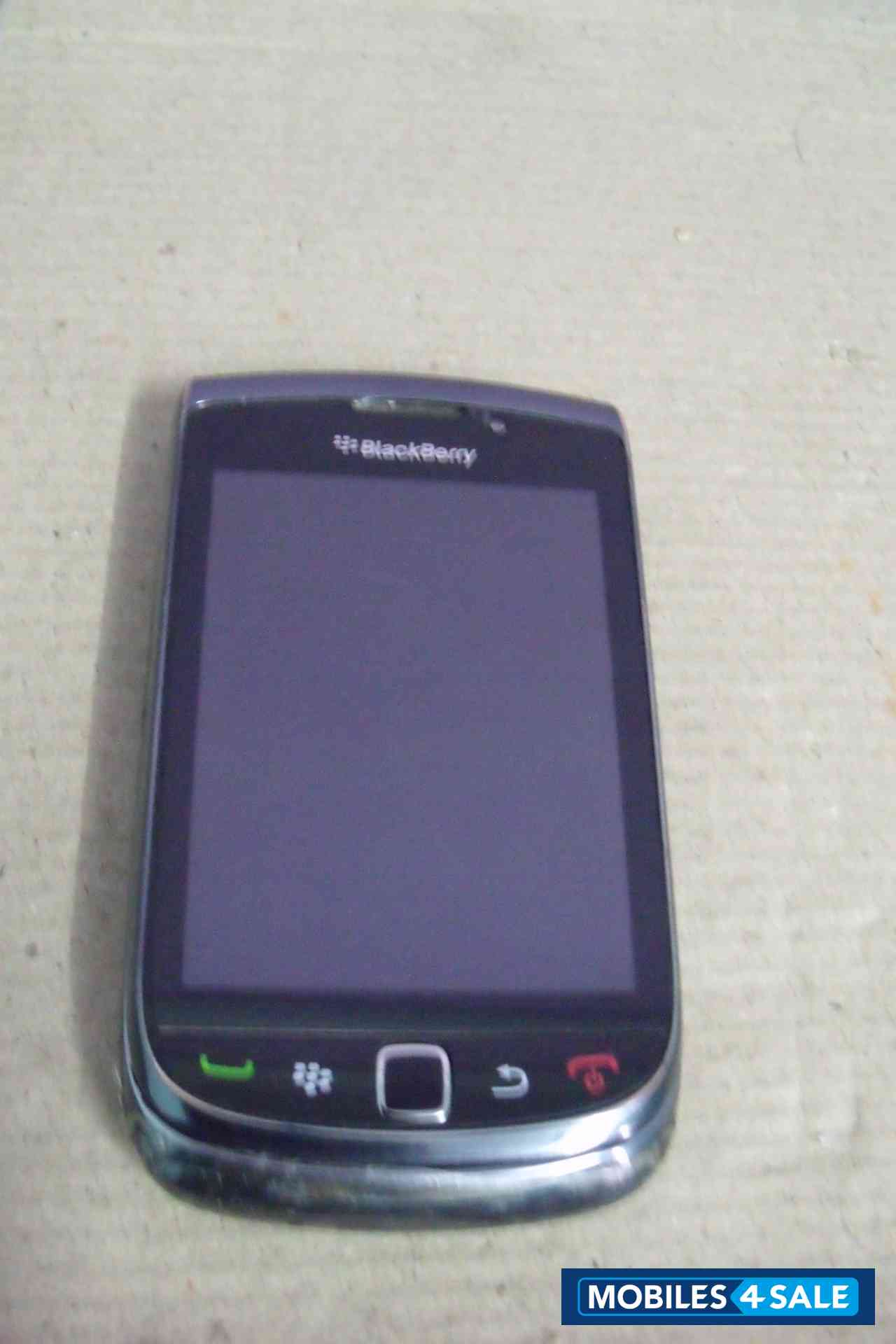 Black BlackBerry Torch 9800