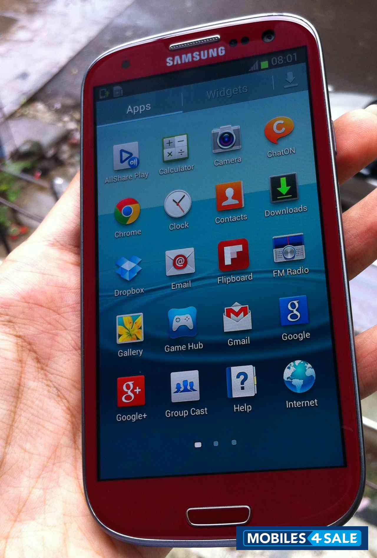 Garnet Red Samsung Galaxy S3