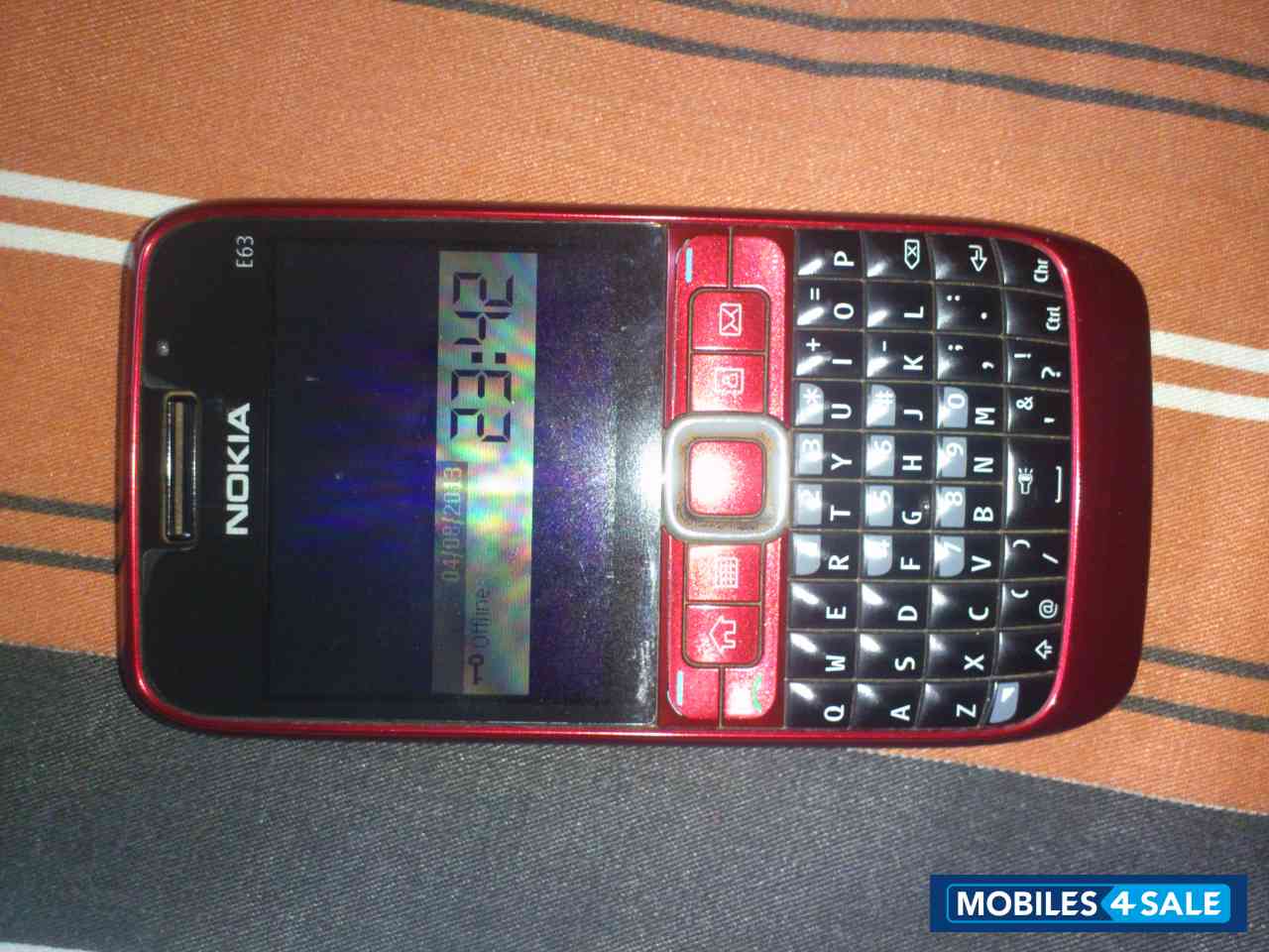 Ruby Red Nokia E63