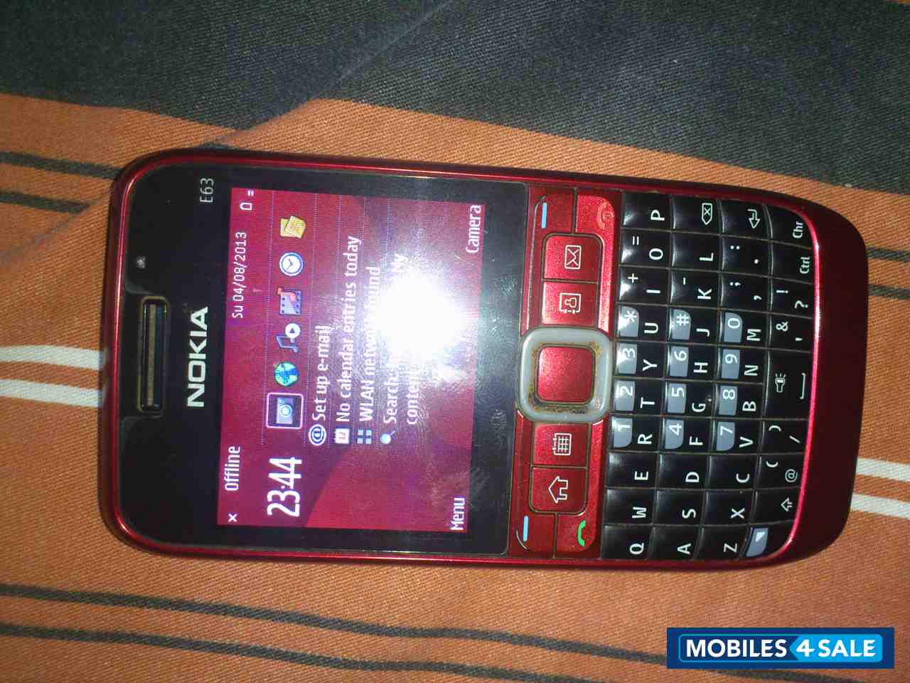 Ruby Red Nokia E63