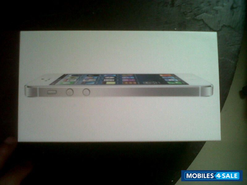 White Apple iPhone 5