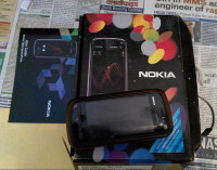 Red Nokia XpressMusic 5800