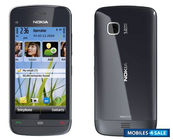 Black Nokia C5-03