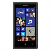 Black Nokia Lumia 720