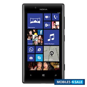 Black Nokia Lumia 720