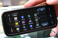 Black Nokia XpressMusic 5800