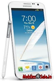 White Samsung Galaxy Note 2