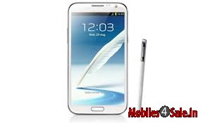 White Samsung Galaxy Note 2