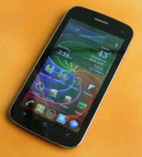 Black Micromax Canvas 2 A110