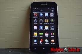 Black Micromax Canvas 2 A110