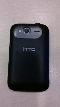 Black & Silver HTC Wildfire S