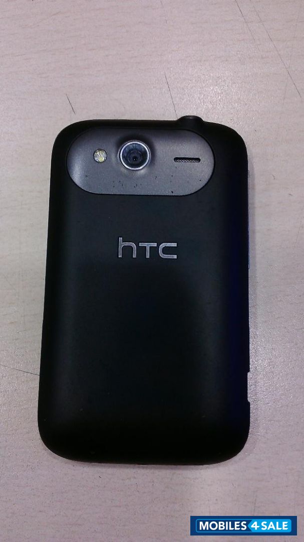 Black & Silver HTC Wildfire S