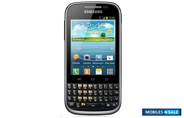 Black Samsung Galaxy Chat