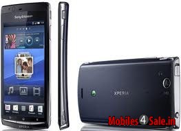 Black Sony Ericsson Xperia arc