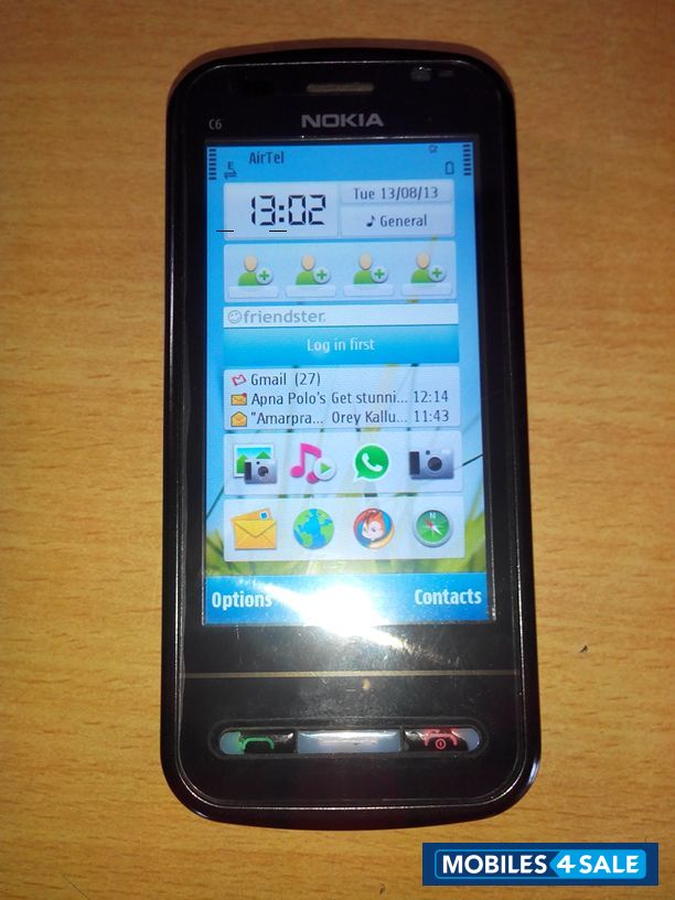 Black Nokia C6