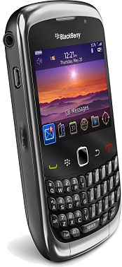 Black BlackBerry Curve 9300