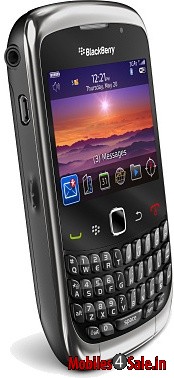 Black BlackBerry Curve 9300