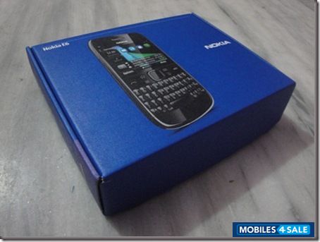 Black Nokia E6 Touch n Type