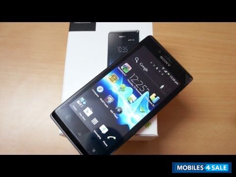 Black Sony Xperia J