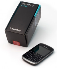 Black BlackBerry Curve 9320