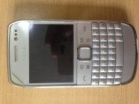 Silver Nokia E6 Touch n Type