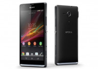 Black Sony Xperia SP