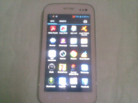 White Micromax Canvas 2 A110