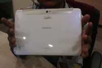 White Samsung Galaxy Note 800 Tab