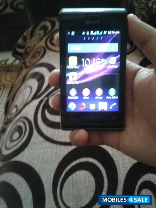 Stylish Black Sony Xperia E Dual