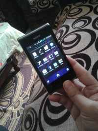 Stylish Black Sony Xperia E Dual