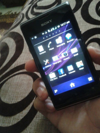 Stylish Black Sony Xperia E Dual