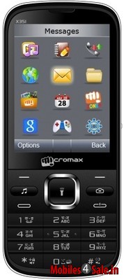 Black Micromax X350