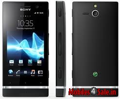 Black Sony Xperia U