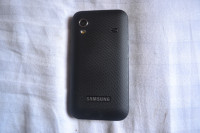 Black Samsung  Ace S5830i