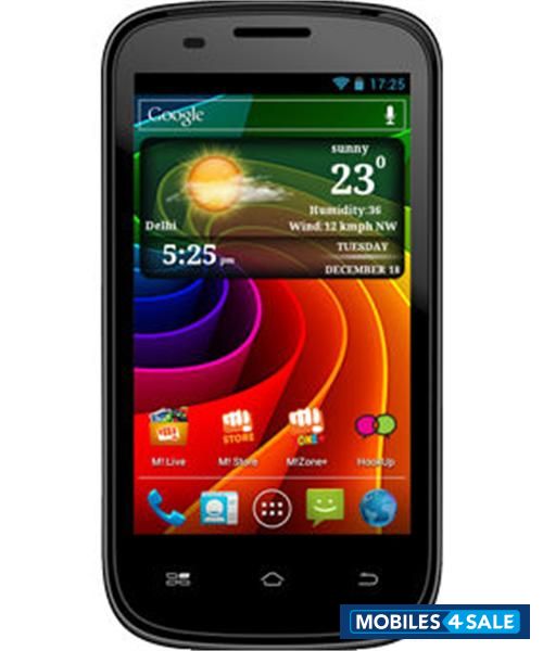 Black Micromax A89 Ninja