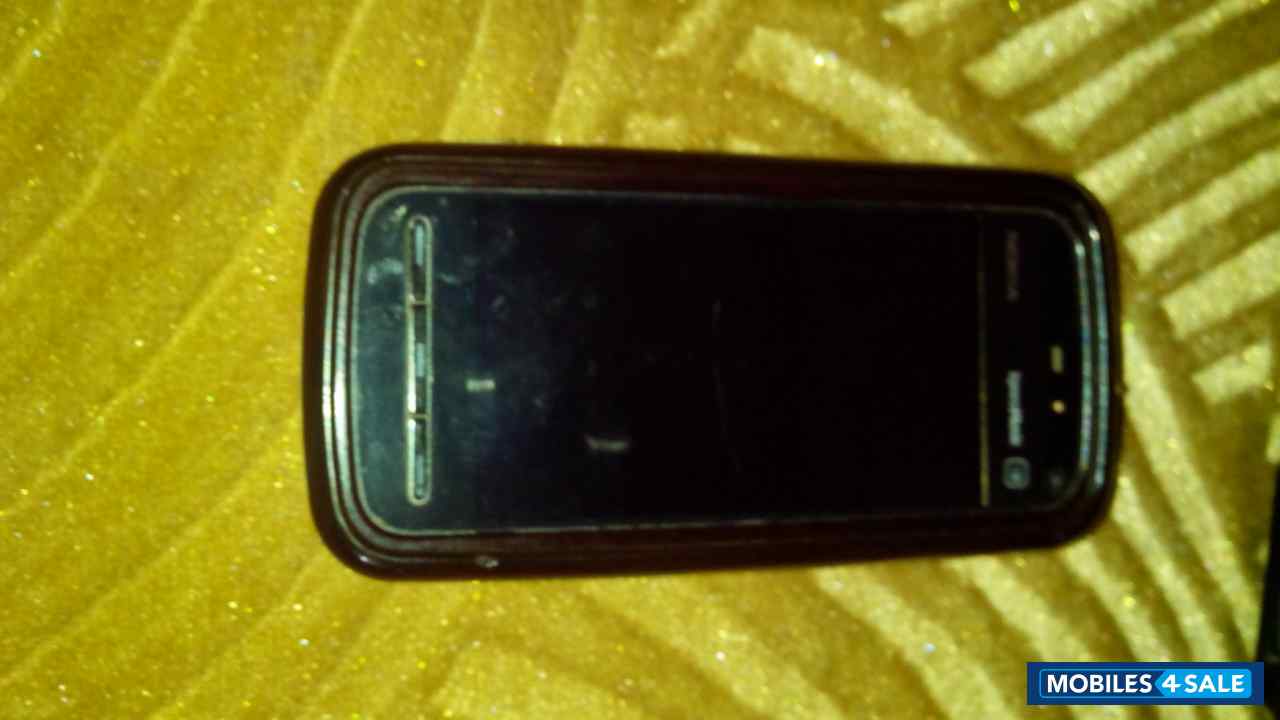 Brown Nokia XpressMusic 5800