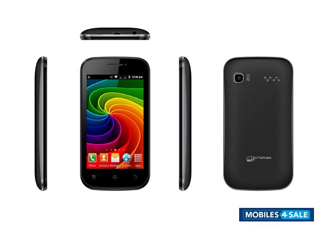 Black Micromax A35 Bolt