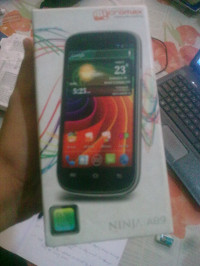 Black Micromax A89 Ninja