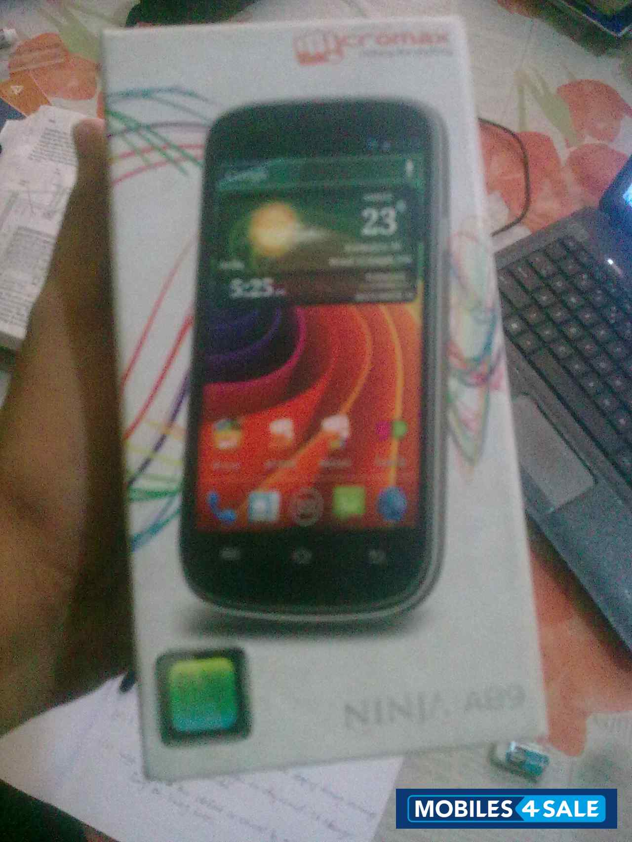 Black Micromax A89 Ninja