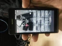 Black Sony Xperia SP