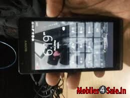 Black Sony Xperia SP